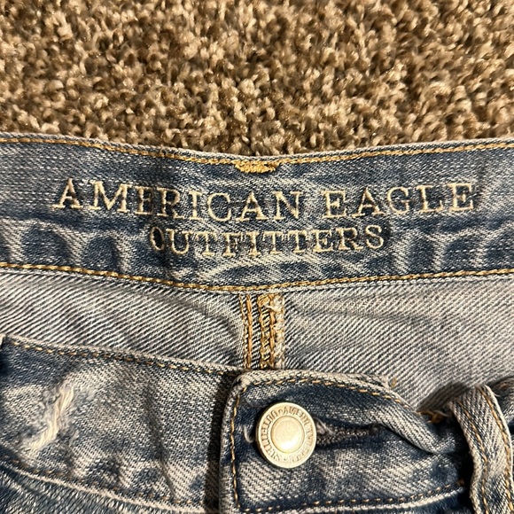 American eagle light blue jean shorts - Picture 3 of 5